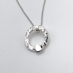 sterling and fine silver necklace