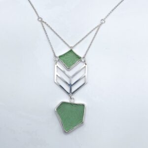 Sterling Silver ArtDeco Necklace